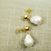 Image 1 of Baroque Pearl Studs