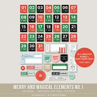 Merry and Magical Elements No.1 (Digital)