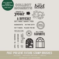 Past Present Future Stamp Brushes (Digital)