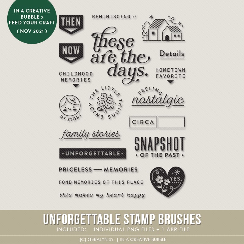 Image of Unforgettable Stamp Brushes (Digital)