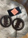 Sexy (statement) Earrings (Chocolate Brown)