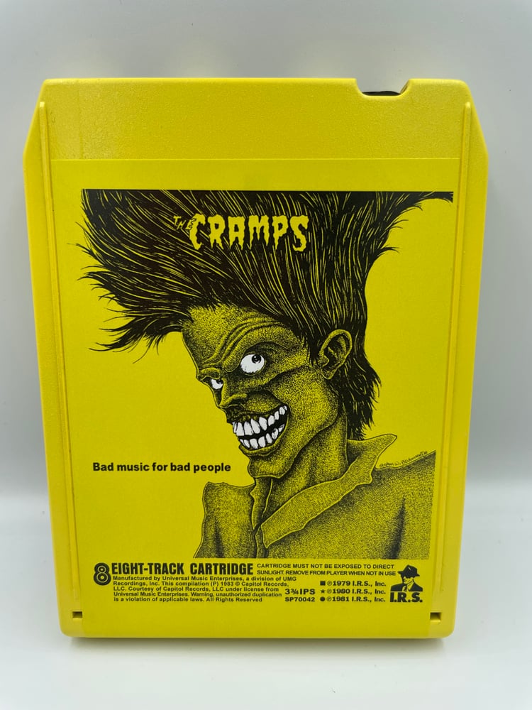 Image of The Cramps - Bad Music For Bad People on Yellow 8-track
