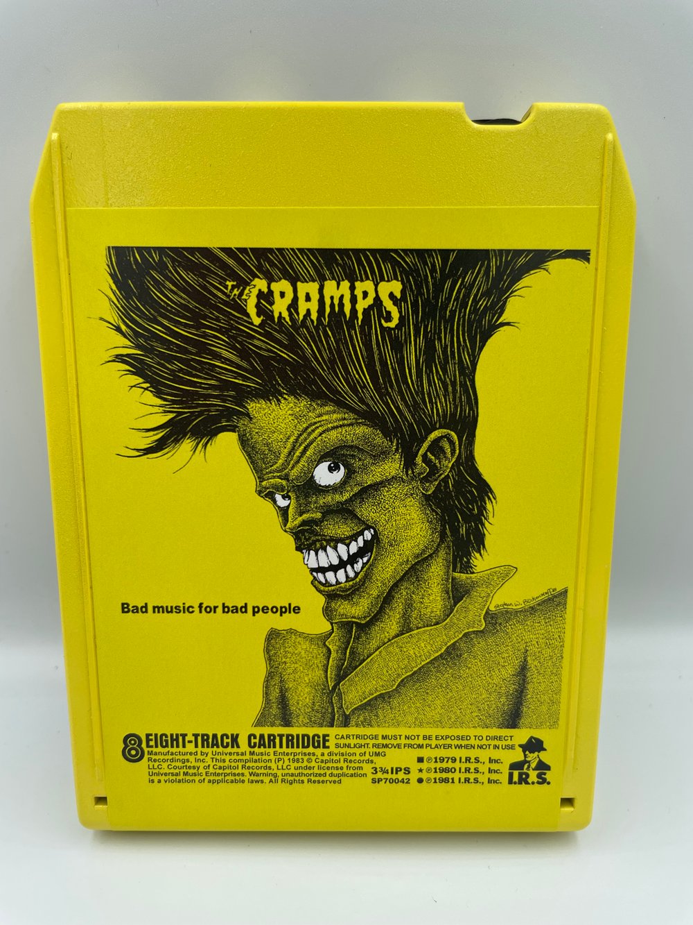 Image of The Cramps - Bad Music For Bad People on Yellow 8-track