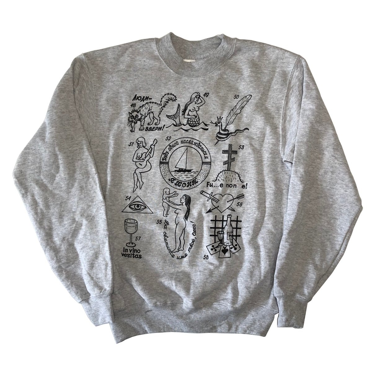 Russian Prison Tattoos Sweater
