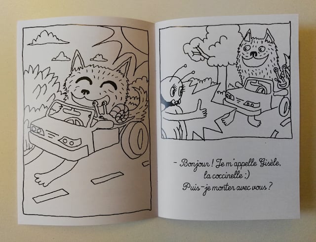 Image of Wature - Conte à colorier (2019)