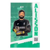 ALISSON BECKER ~ PIN BADGE (ULTRA RARE)