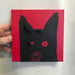Image of Bob the Bat (RED) Painting 