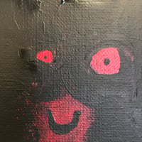Image 5 of Bob the Bat (RED) Painting 