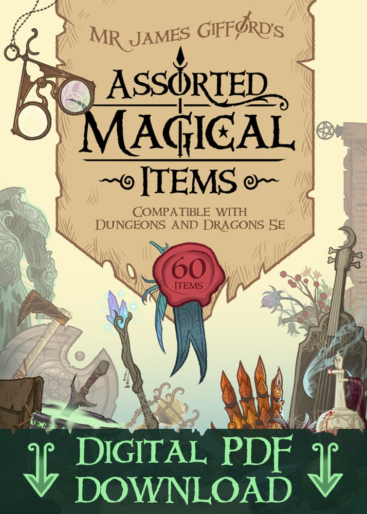 Image of The "Assorted Magical Items" - PDF Download