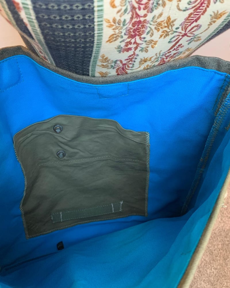 Image of Vintage Safety Pin Badass Bag 