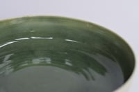 Image 2 of Shallow 24cm serving dish with sea green interior