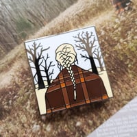 Image 2 of Evermore Album Cover Enamel Pin