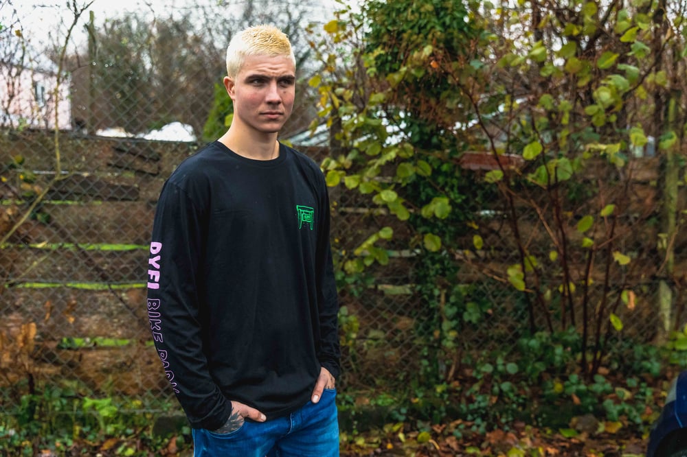 Image of Cedar - black long sleeve T