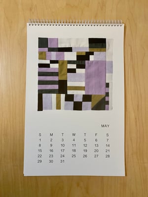 Image of 2022 Quilted Calendar 