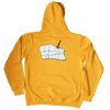 ISLAND.MAPS x NO.DAMN.GOOD hoodie (gold)
