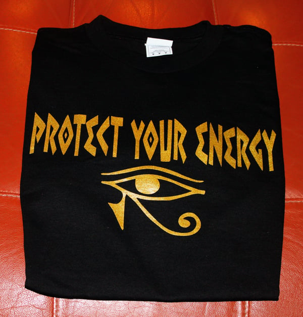 Image of Protect Your Energy Eye of Horus Tshirt
