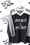 Image of cold player hockey jersey in blk/gray/wht