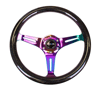 NRG Steering Wheel Neo Chrome Black Sparkle