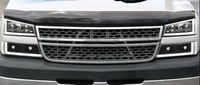 Image 2 of 03-06 SILVERADO BLACK CLEAR HEADLIGHTS L SYLE WITH LED
