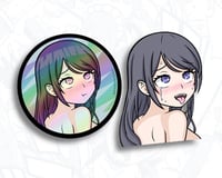 Image 2 of ラウンドホロ  WAIFU // AHEGAO