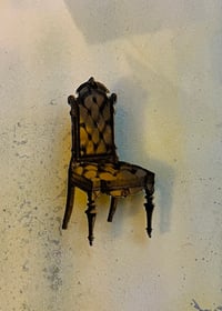 Image 1 of Chair Brooch - printed mirror 