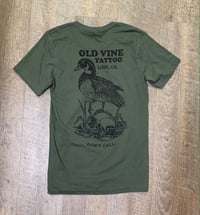 Image 1 of Olive Green OVT Don't Call Tee