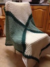 Green Granny Stitch Blanket