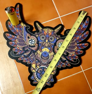 Image of TimeKeeper Owl Moodmat (4:20) 12" - Electric Forest Inspired