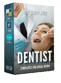 200 Dentist Templates for Social Media