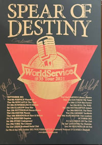 UNSIGNED WorldService@35 Poster