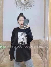 Women's Long-sleeve Sweatshirt With Split