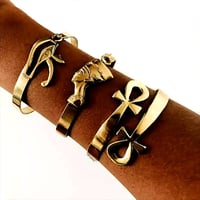 Nefertiti Cuff Bracelet Set