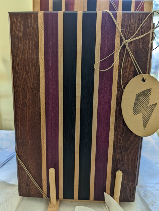 Purple Heart, Maple & Wenge