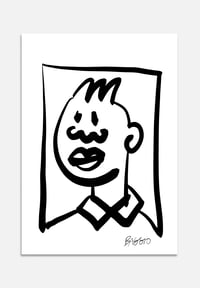 Serigraphie Black Tintin