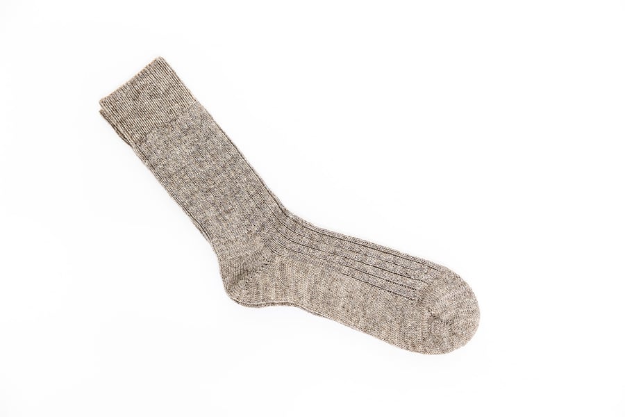 Image of IZZY LANE SOCKS - NATURAL GREY