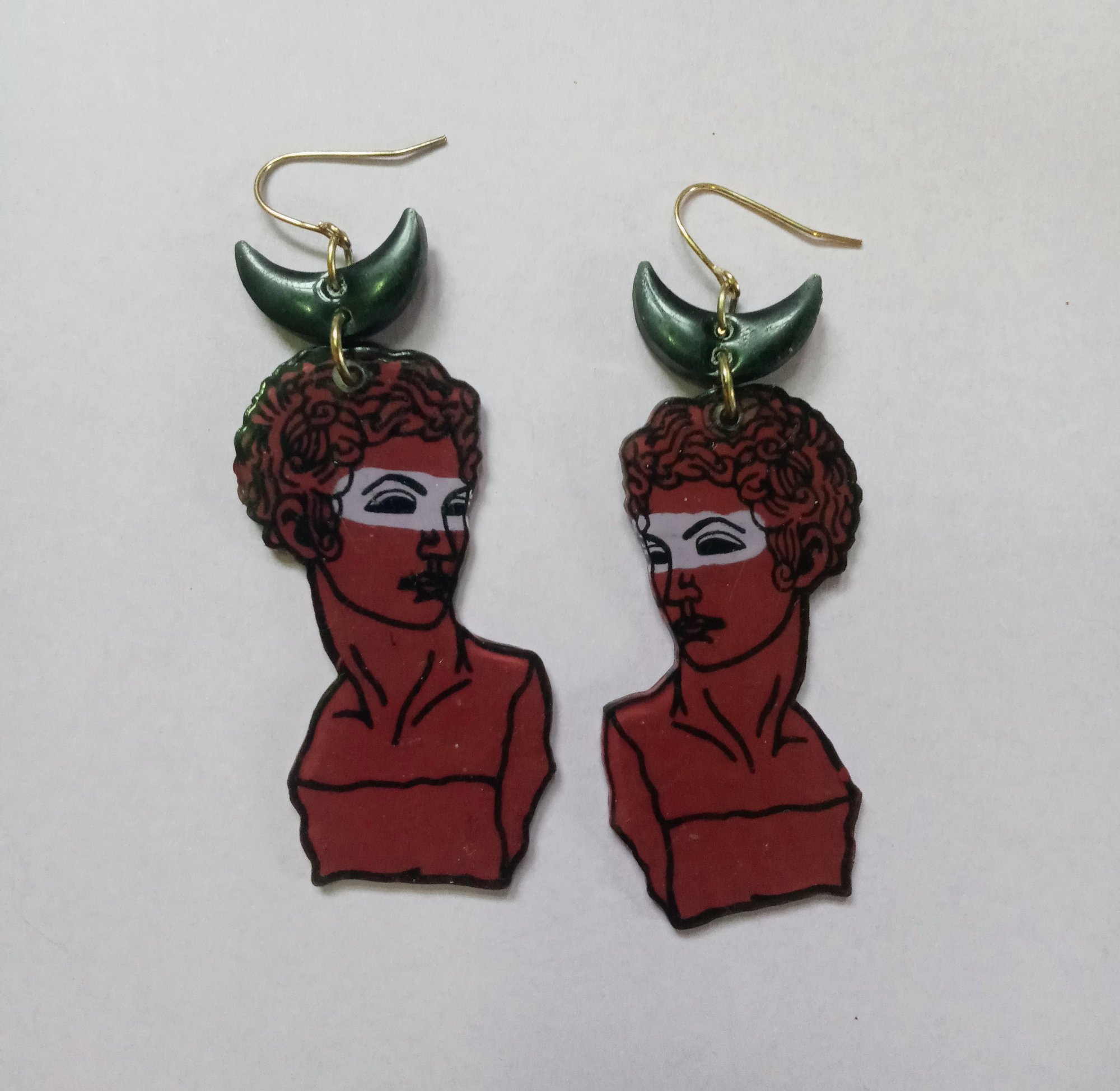 Image of david earrings
