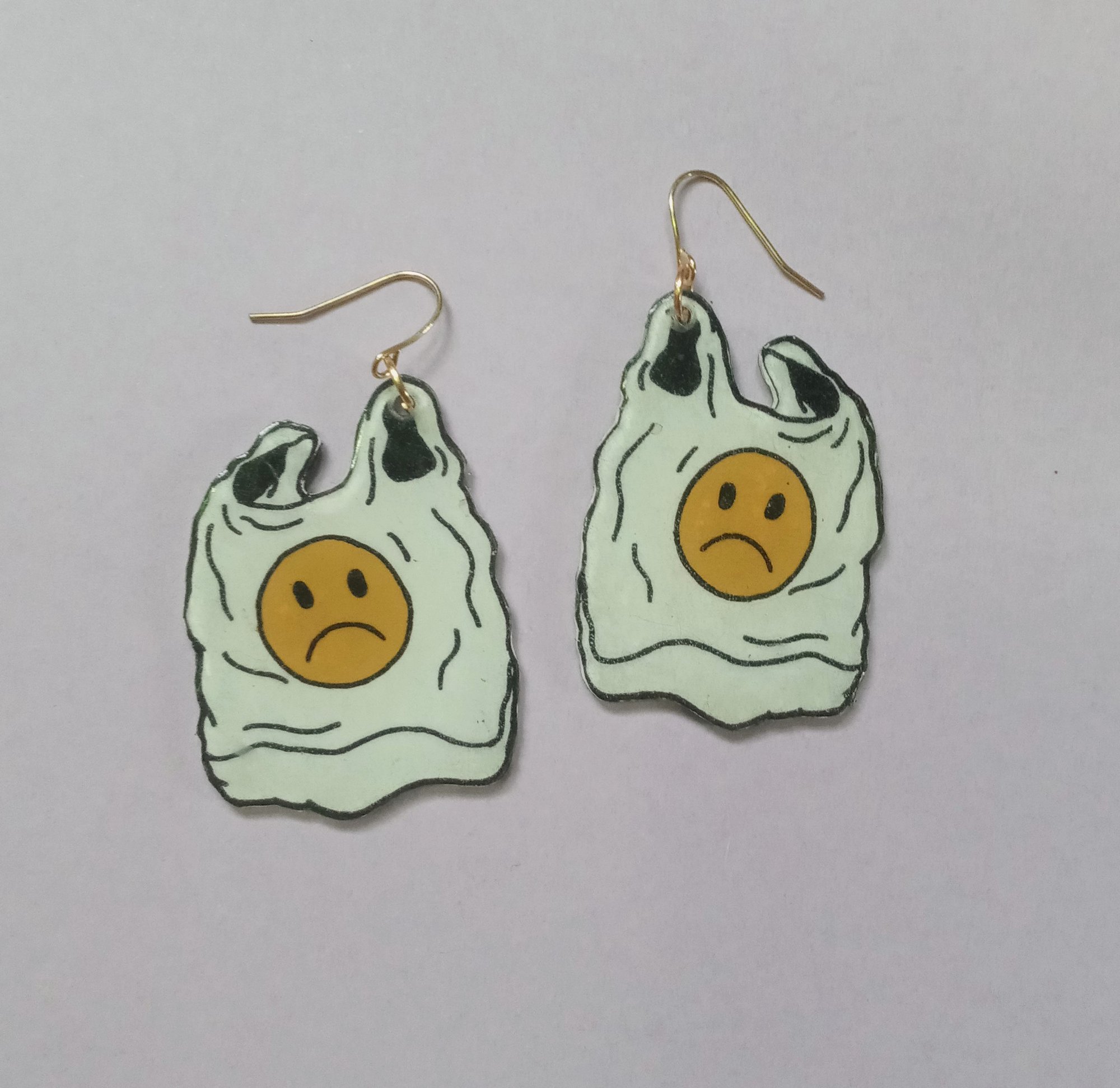 Image of have a sad day earrings