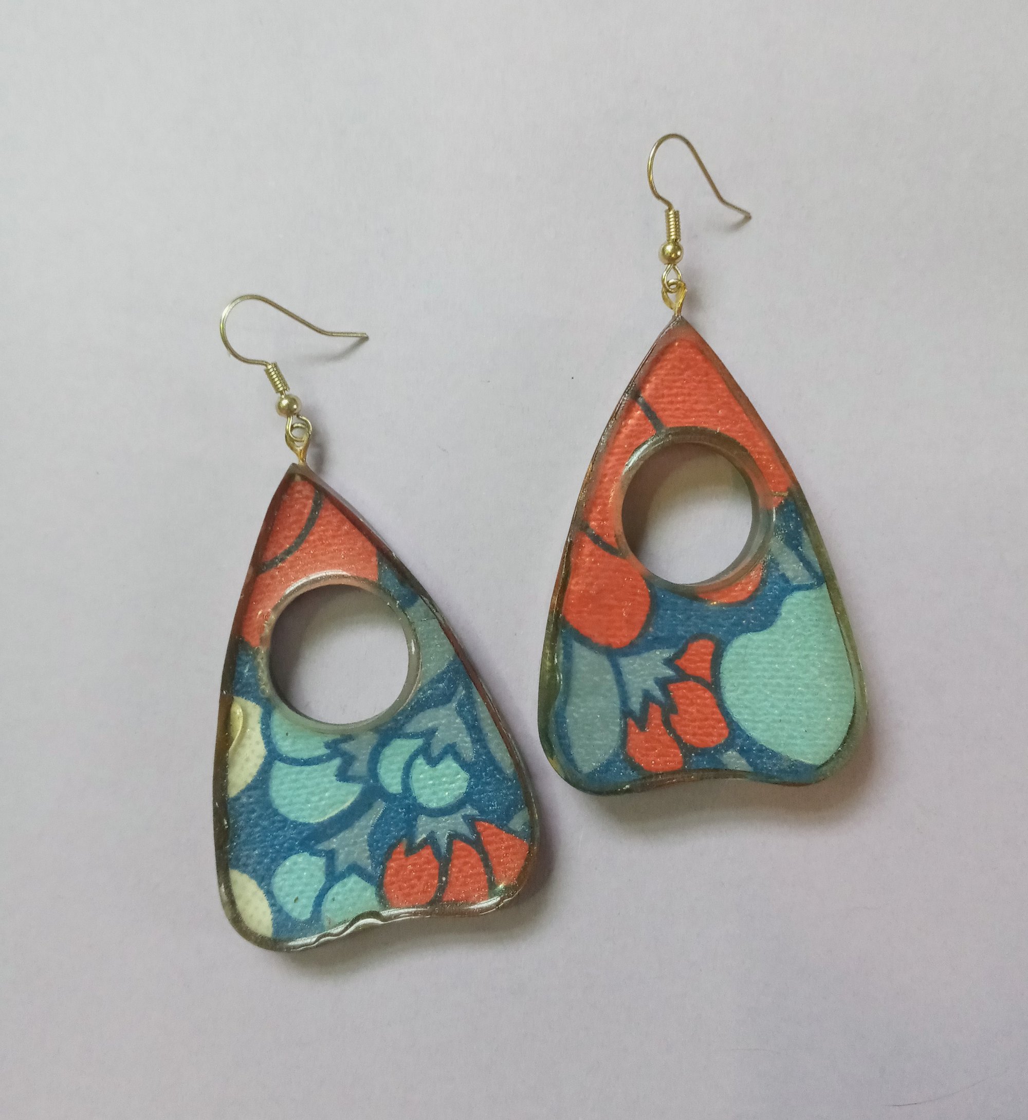 Image of garden planchette earrings