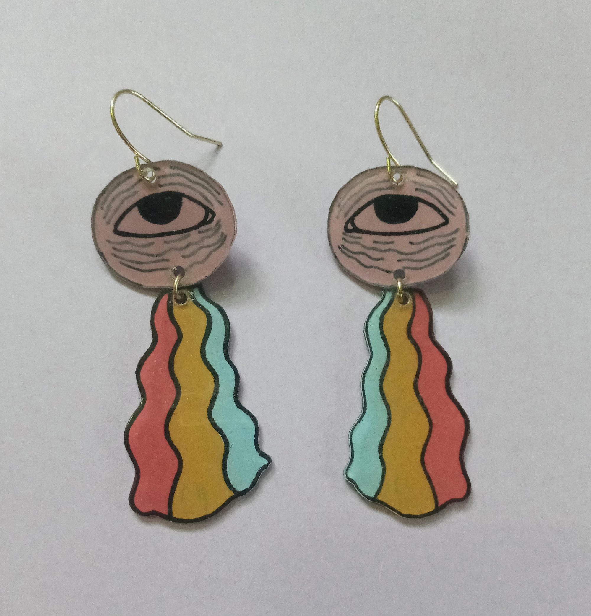 Image of oracle eye earrings