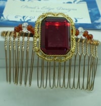 Image 1 of Ruby Red Fashionista Comb