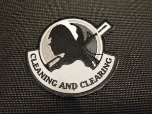 Cleaning and Clearing Club Blue Archive  - Hook & Loop Morale Patch
