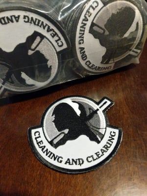 Cleaning and Clearing Club Blue Archive  - Hook & Loop Morale Patch