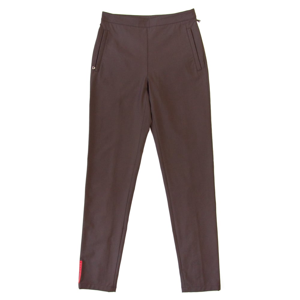 Image of Prada Sport Brown Nylon Trousers