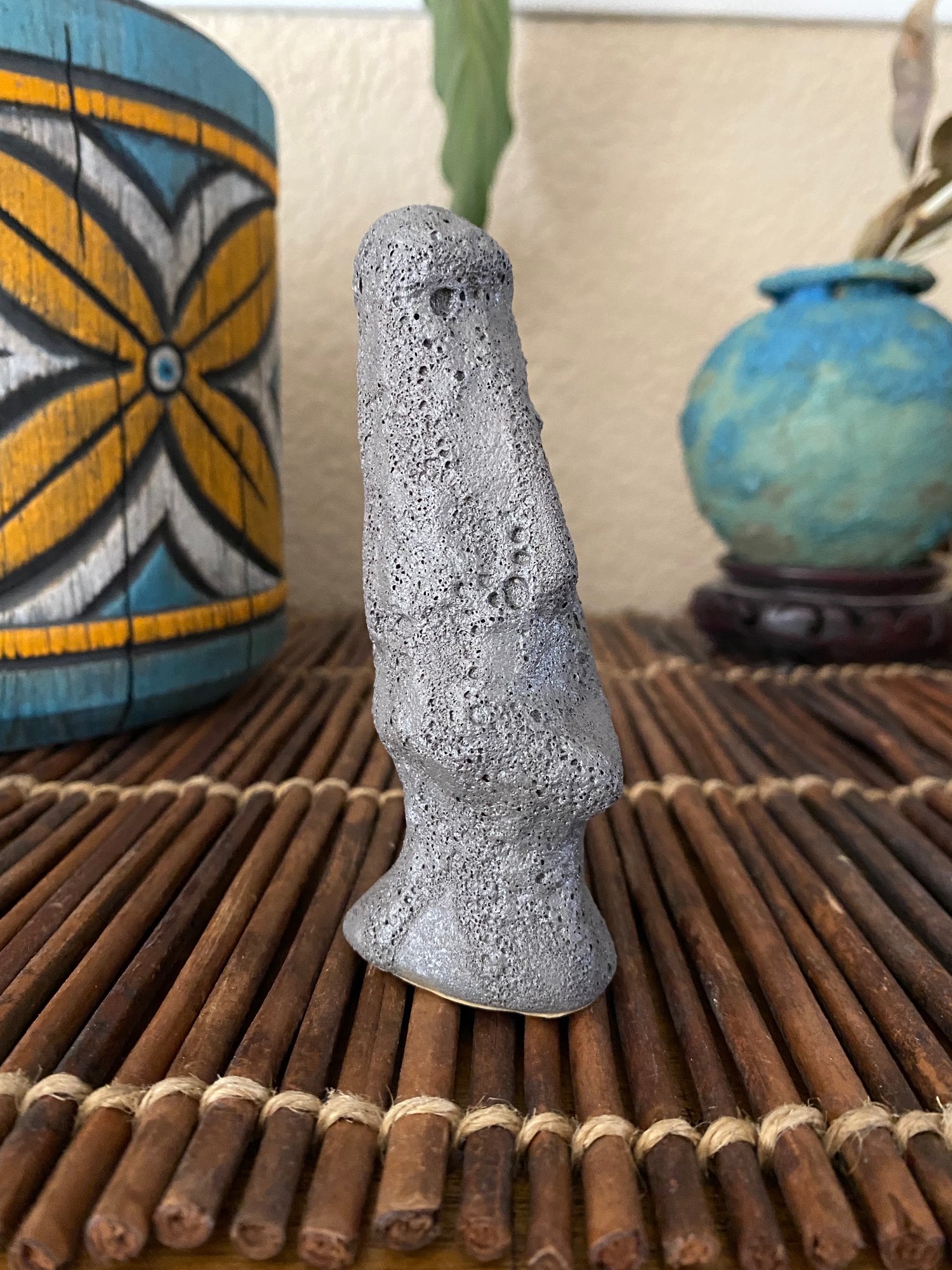 Image of Quick Sculpt Mini Moonrock Moai (d) - Shipping Included 