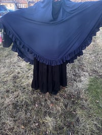 Image 1 of Open Arm Ruffle Cape 