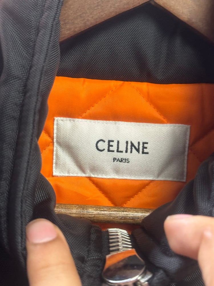 Image of Celine SS21 Damier Camo Bomber