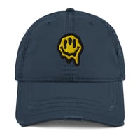 Image 4 of ABSRRD Hat - Distressed & Embroidered Smiley