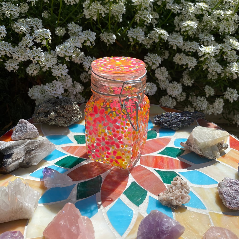 Image of sun kissed sativa stash jar