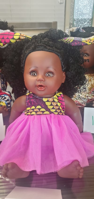 Image of K-lock doll (pink tutu dress)