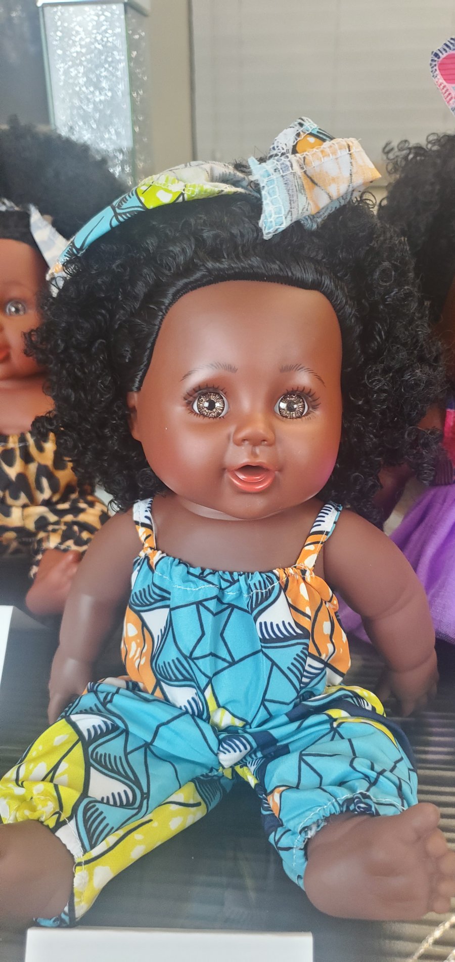 Image of K-lock doll (blue orange jumpsuit)